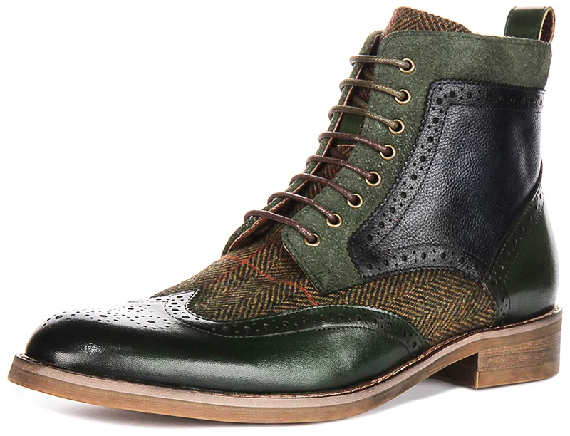 Justinreess England Teddy In Green For Men