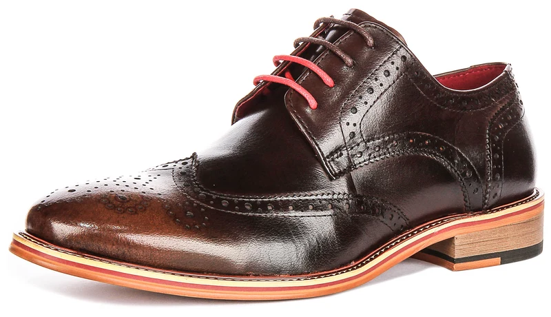 Justinreess England Dover In Dark Brown For Men