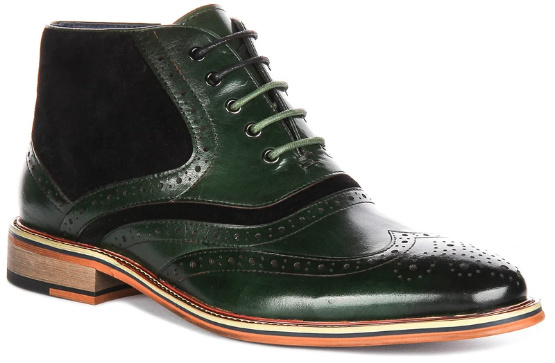 Justinreess England Hawkin In Green Black
