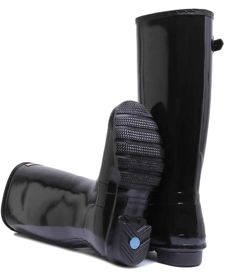 Hunter Women's Tall Gloss In Black