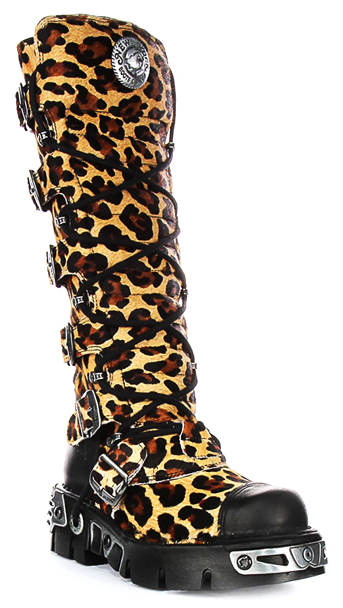 Newrock 314 Reactor In Leopard For Women