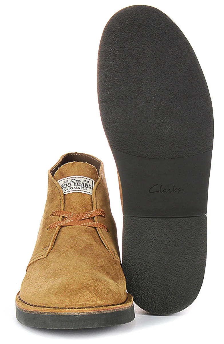 Clarks Desert Boot Evo In Sand For Men