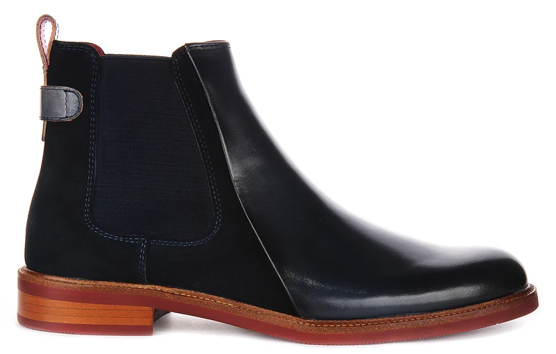 Justinreess England Luiz Faded Tab In Navy For Men