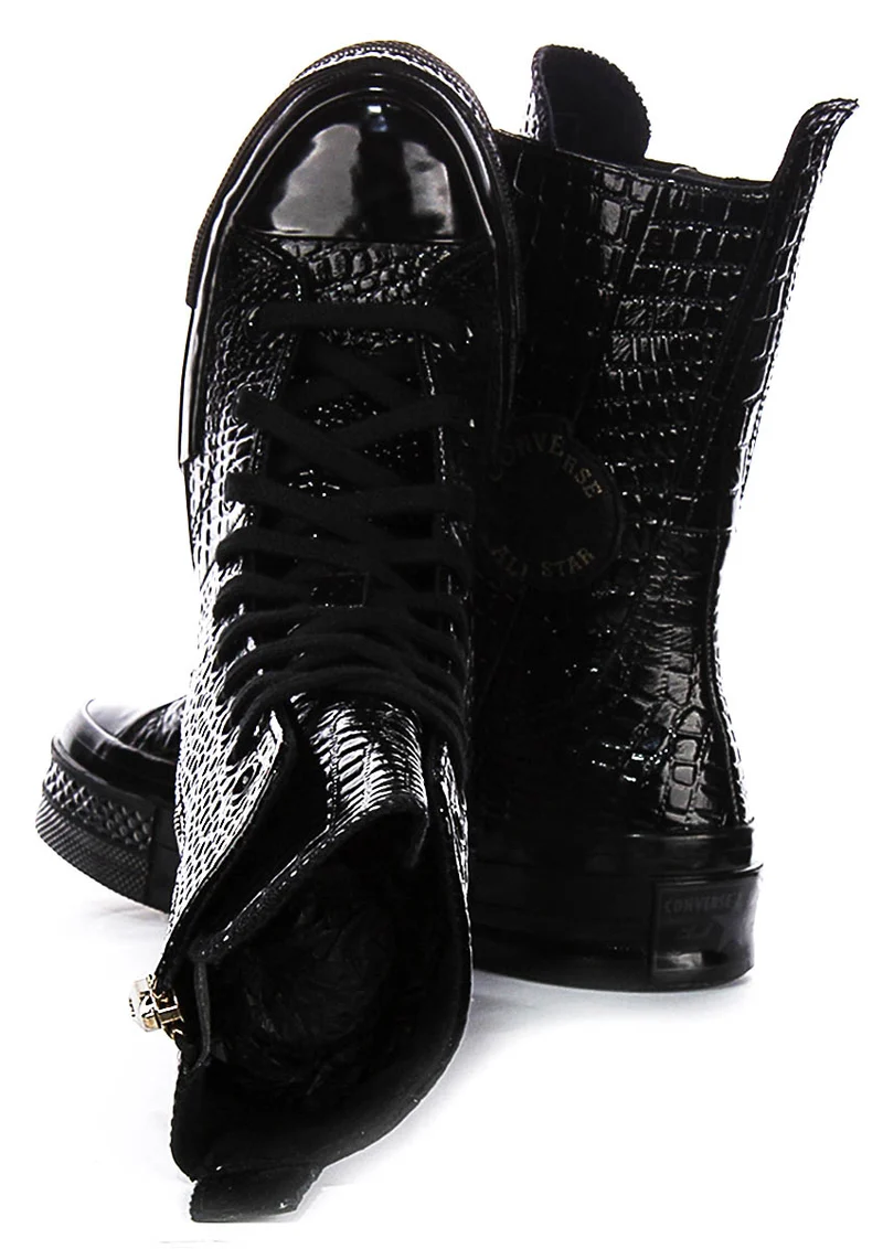 Converse Chuck 70 Plus XH A09381C In Black Croc