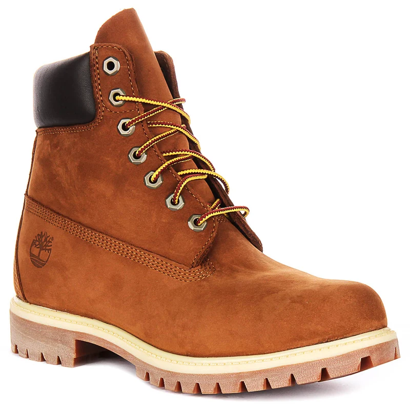 Timberland 72066 6 Inch Waterproof Boots In Rust For Men