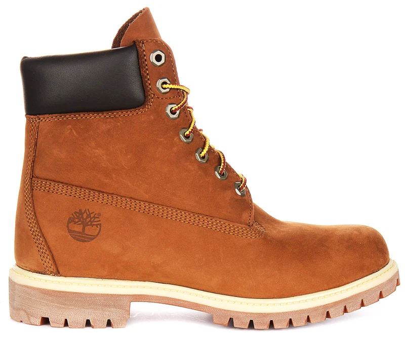 Timberland 72066 6 Inch Waterproof Boots In Rust For Men