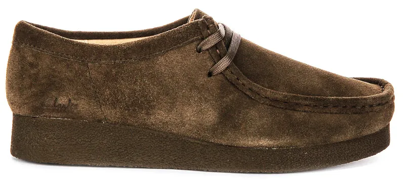 Clarks Wallabee Evosh In Olive For Women