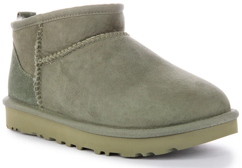 UGG Classic Ultra Mini In Green For Women