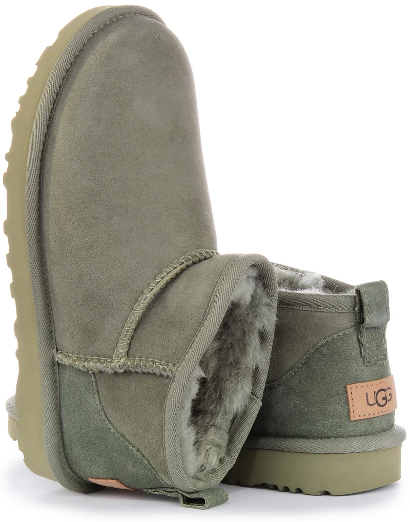 UGG Classic Ultra Mini In Green For Women