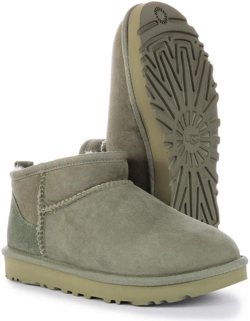 UGG Classic Ultra Mini In Green For Women