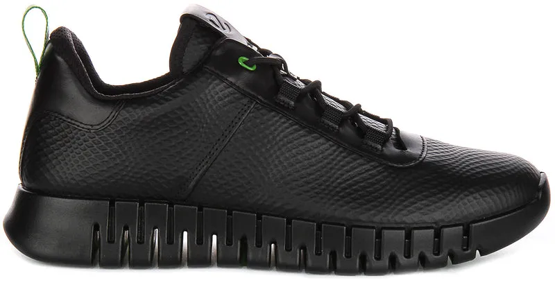 Ecco Gruuv M In Black For Men