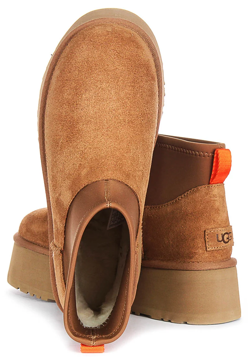 UGG Mini Dipper In Chestnut For Women