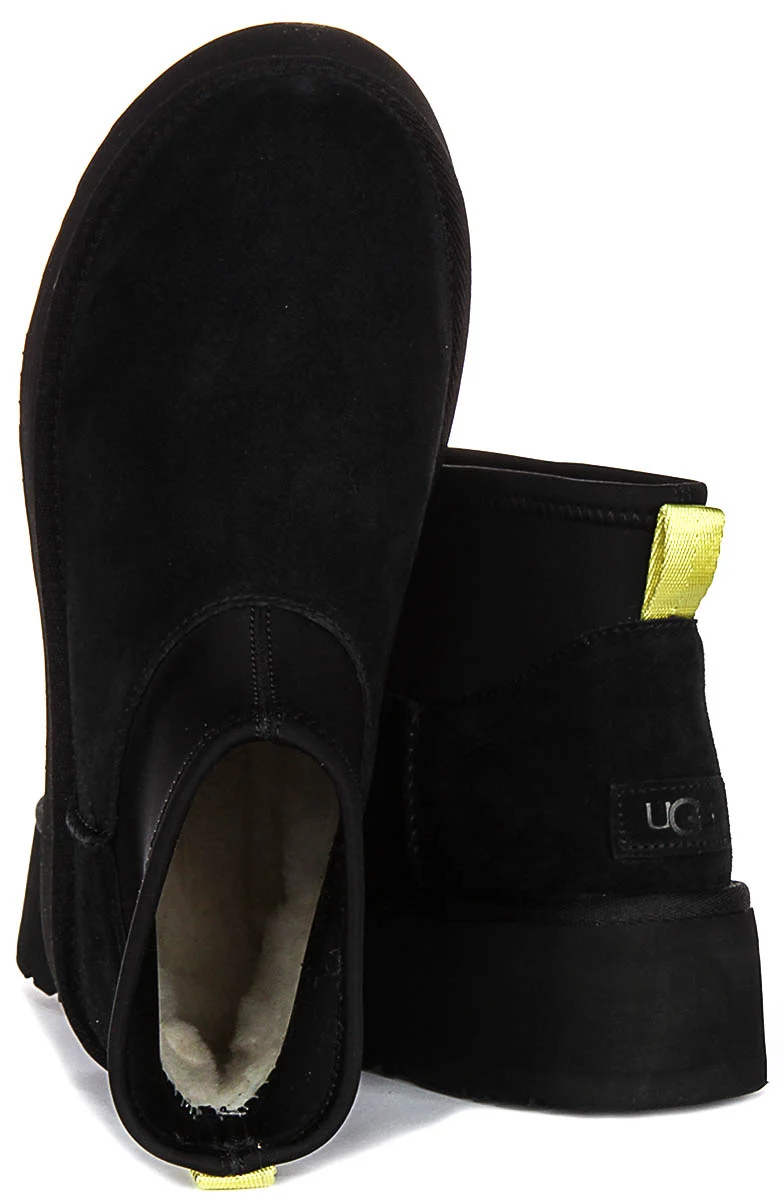 UGG Mini Dipper In Black For Women