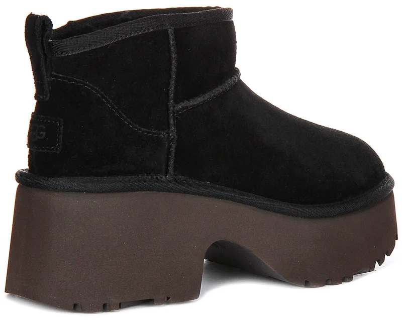 UGG Ultra Mini Heel In Black For Women