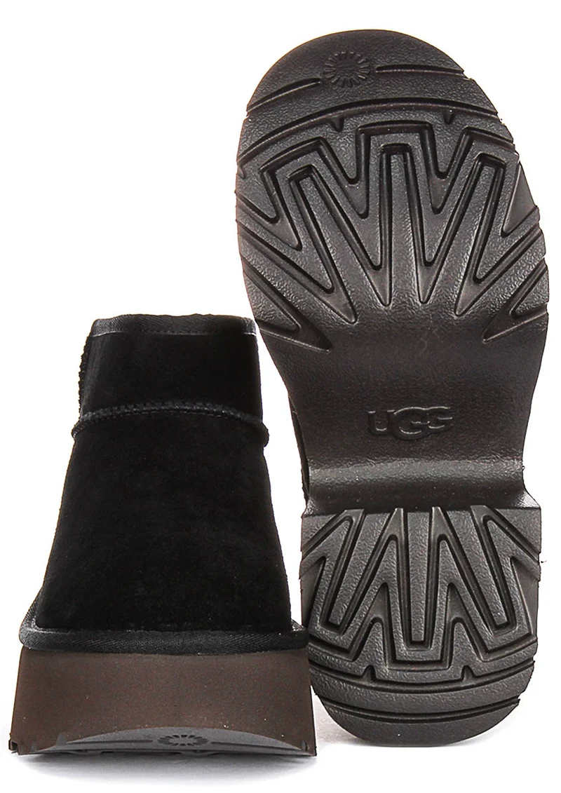 UGG Ultra Mini Heel In Black For Women