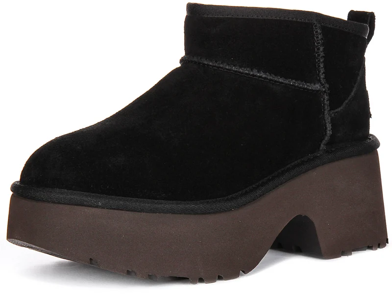 UGG Ultra Mini Heel In Black For Women