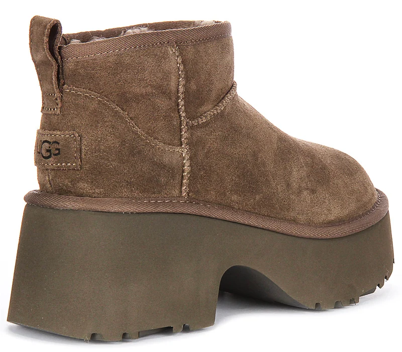 UGG Ultra Mini Heel In Grey For Women