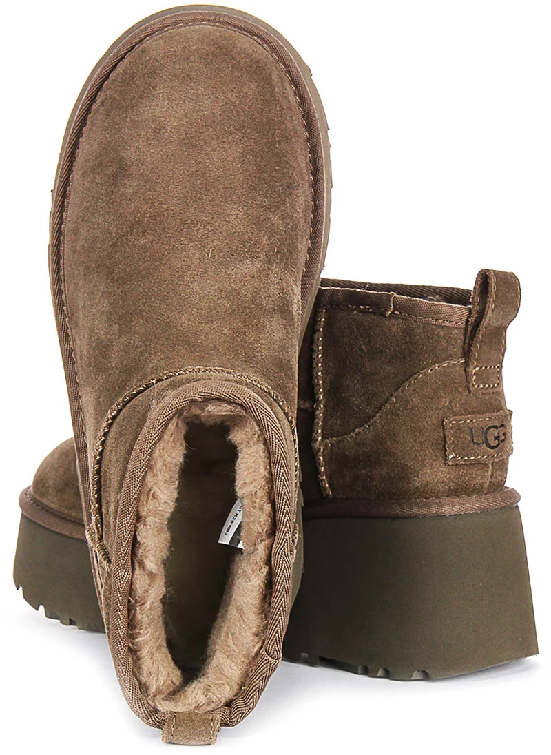 UGG Ultra Mini Heel In Grey For Women