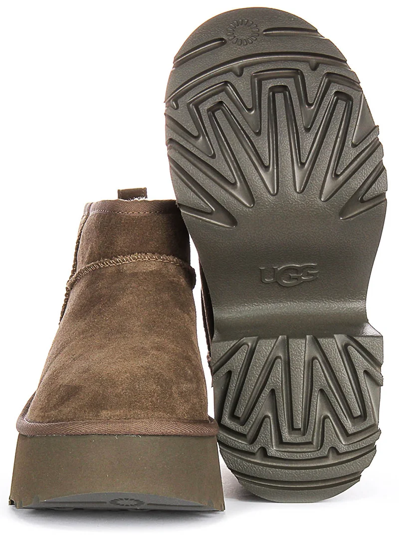 UGG Ultra Mini Heel In Grey For Women