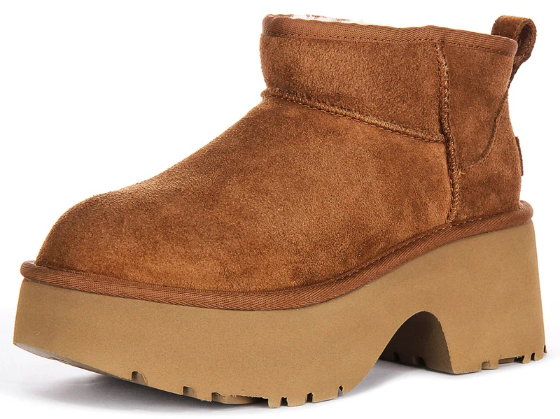 UGG Ultra Mini Heel In Chestnut For Women