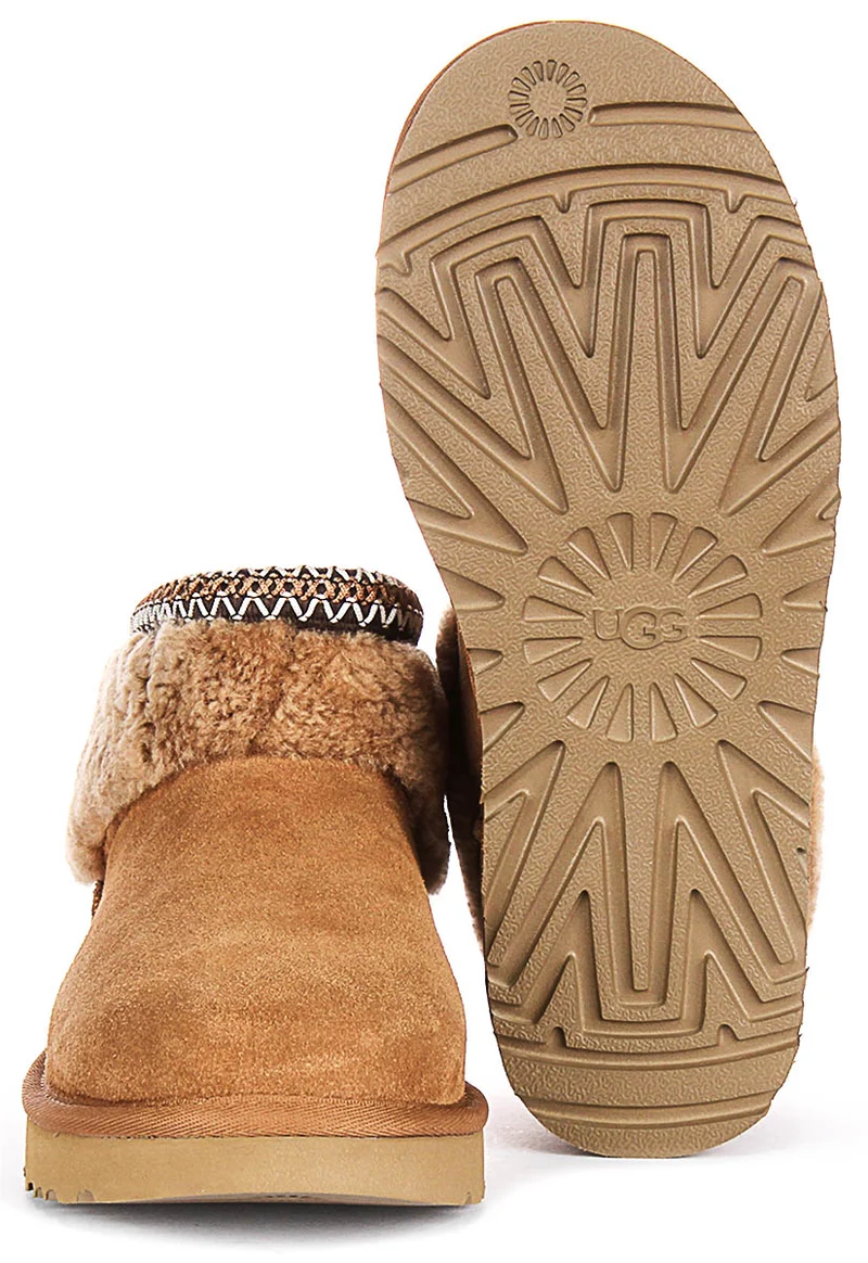 UGG Ultra Mini Curly In Chestnut For Women
