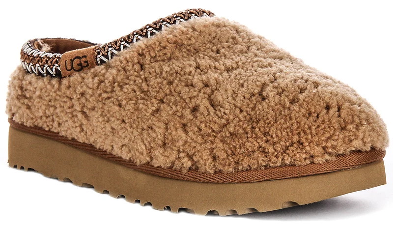 UGG Tasman Maxi Curly In Chestnut For Women