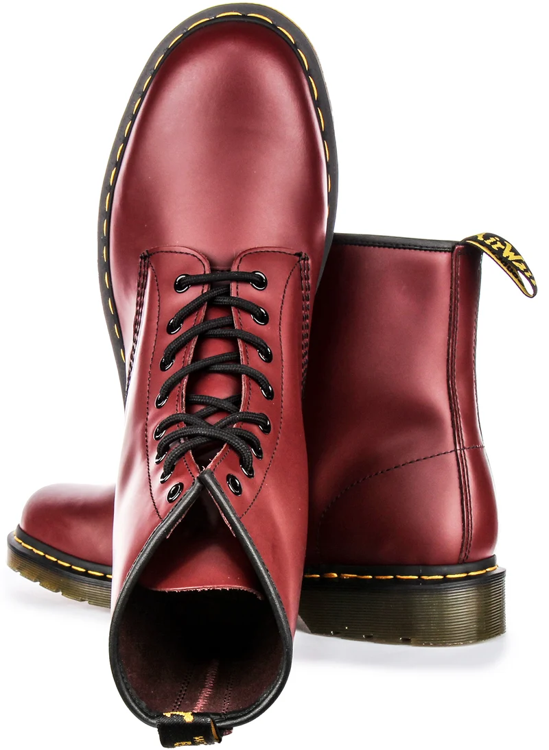 Dr Martens 1460 Smoth In Cherry For Unisex