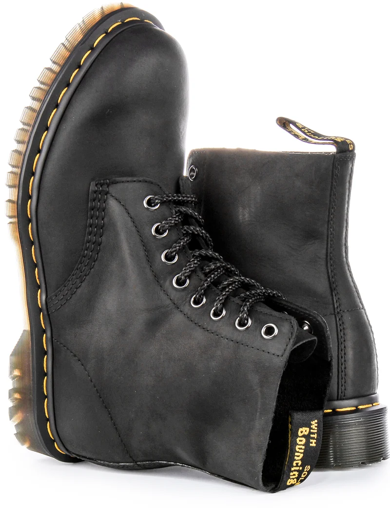 Dr Martens 1460 Pascal Waxed In Black