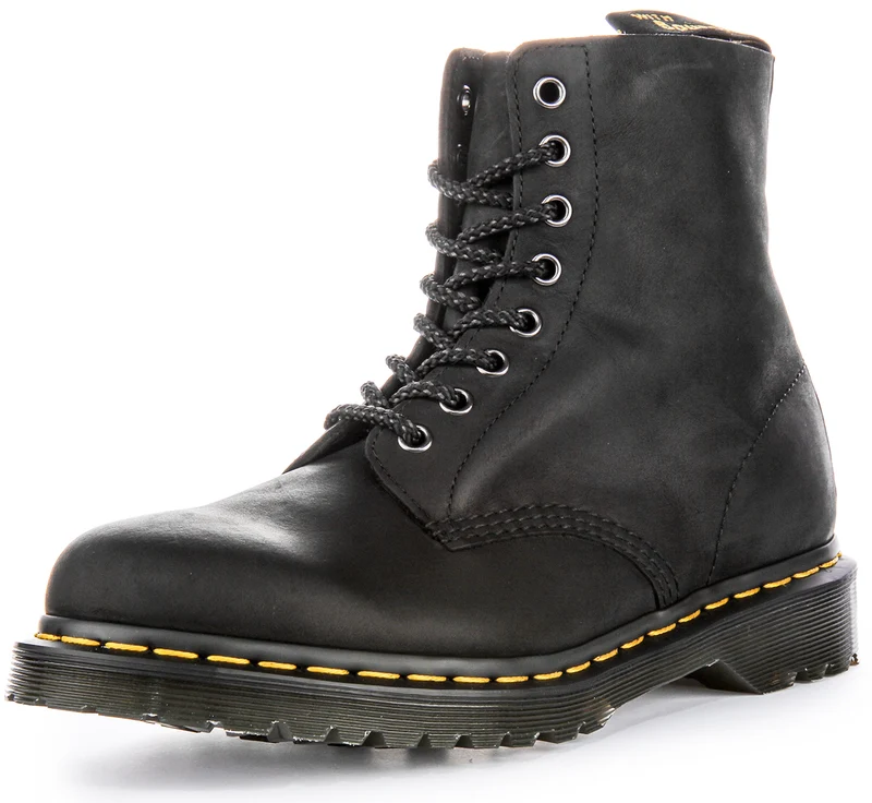 Dr Martens 1460 Pascal Waxed In Black