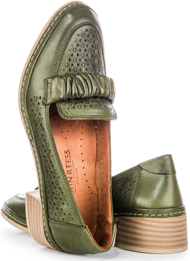 Justinreess England Kacey In Olivegreen For Women