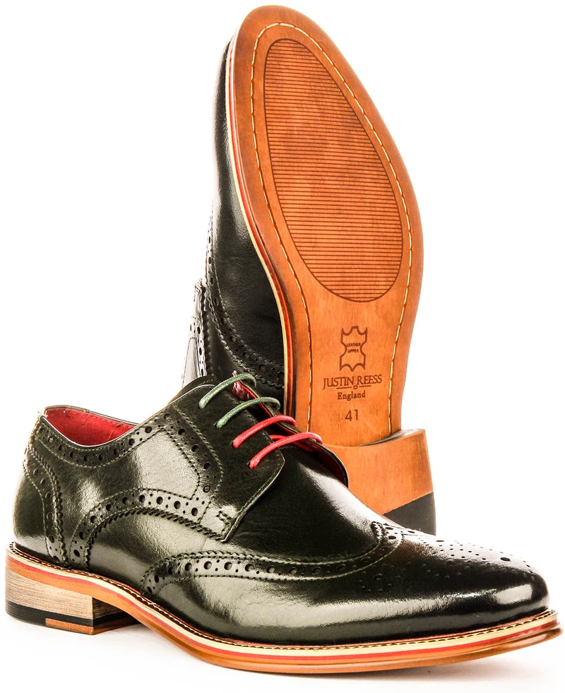 Justinreess England Dover In Green For Men