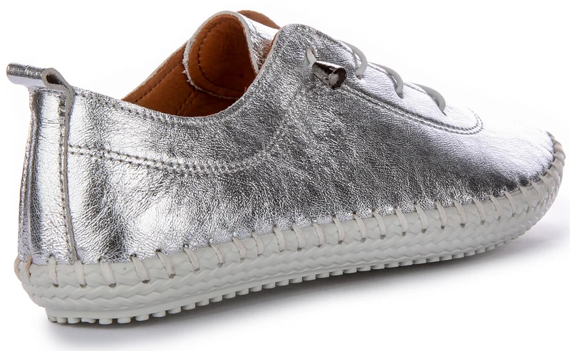 Justinreess England Lexi 2 In Silver For Women