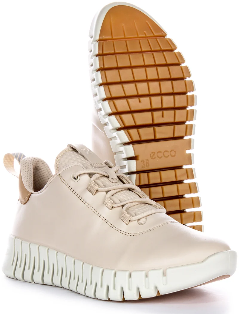 Ecco Gruuv W In Cream For Women