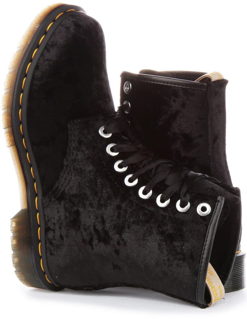 Dr Martens Vegan 1460 In Black For Women