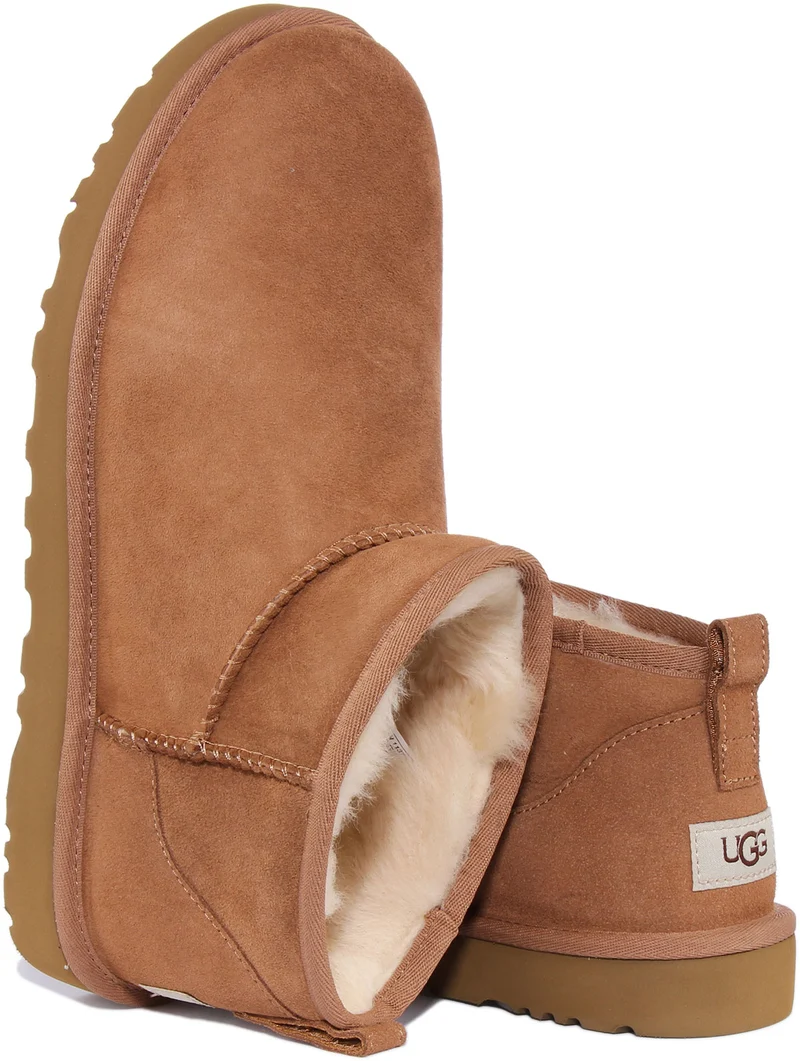 UGG Classic Ultra In Chestnut For Men