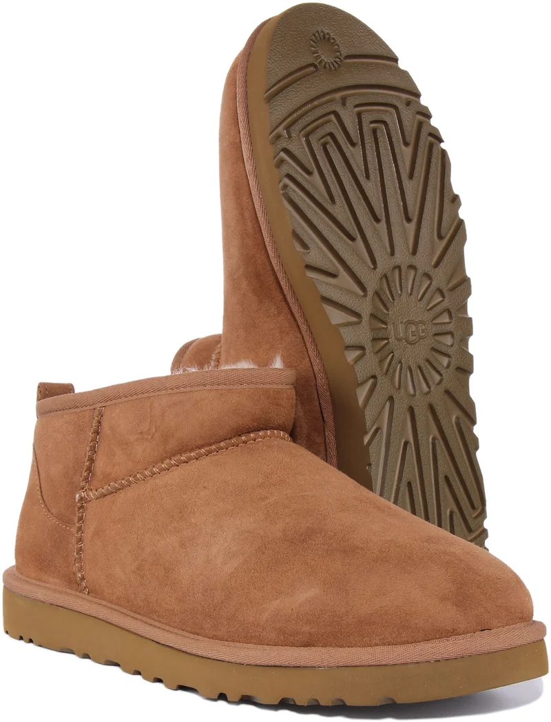 UGG Classic Ultra In Chestnut For Men