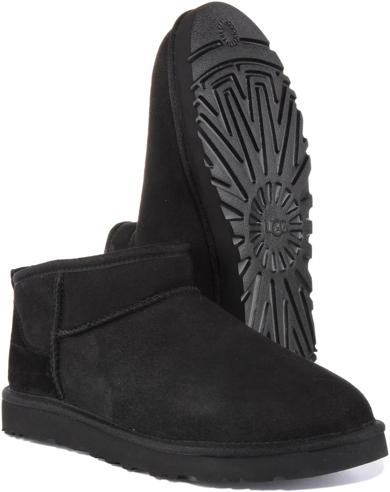 UGG M Classic Ultra In Black For Men