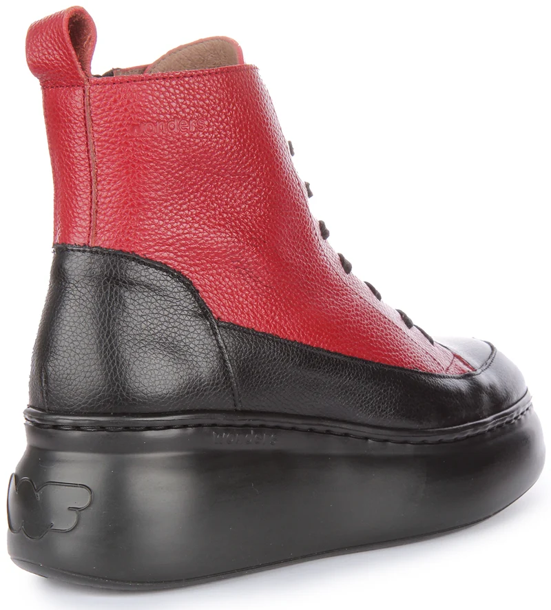 Wonders Maya In Red Black For Women