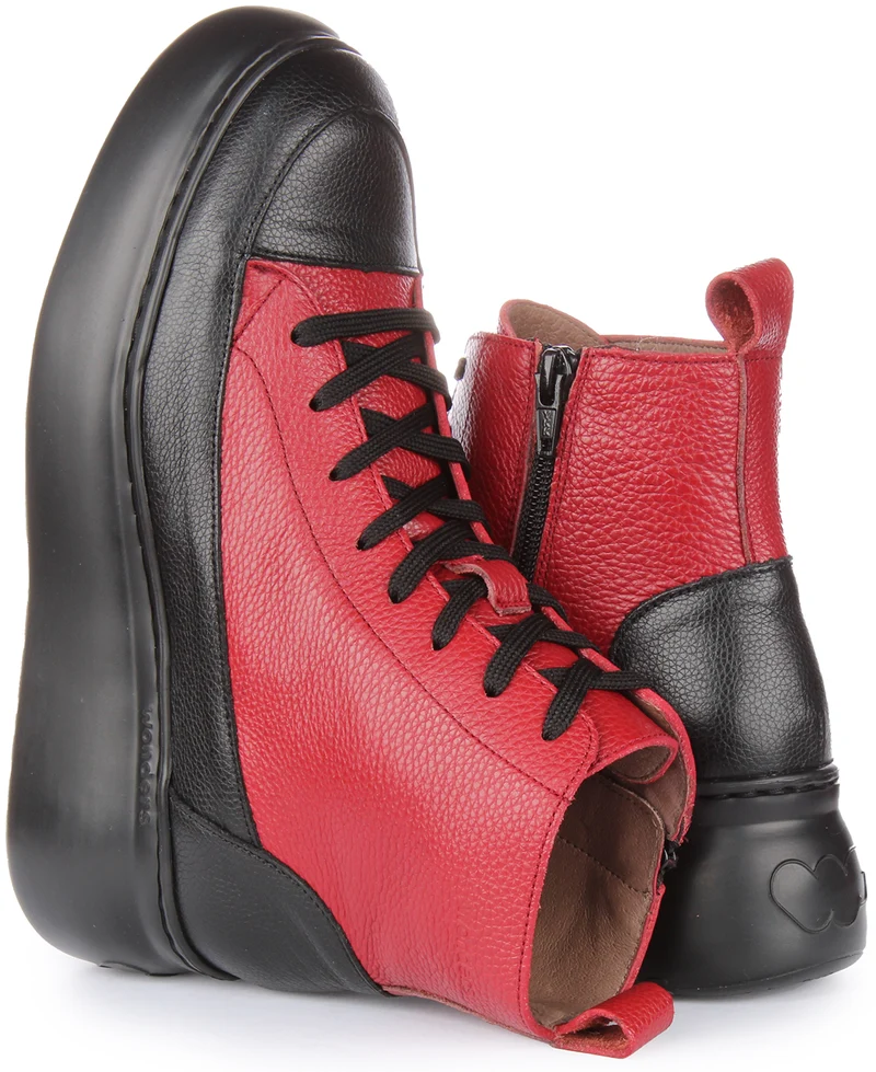Wonders Maya In Red Black For Women
