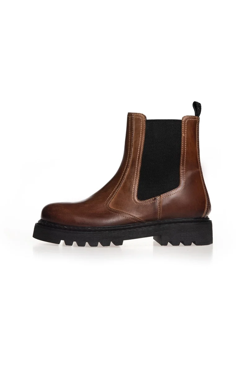 Copenhagen Shoes - Ankle Boot Cs9054 - 0500 - Brown/Black