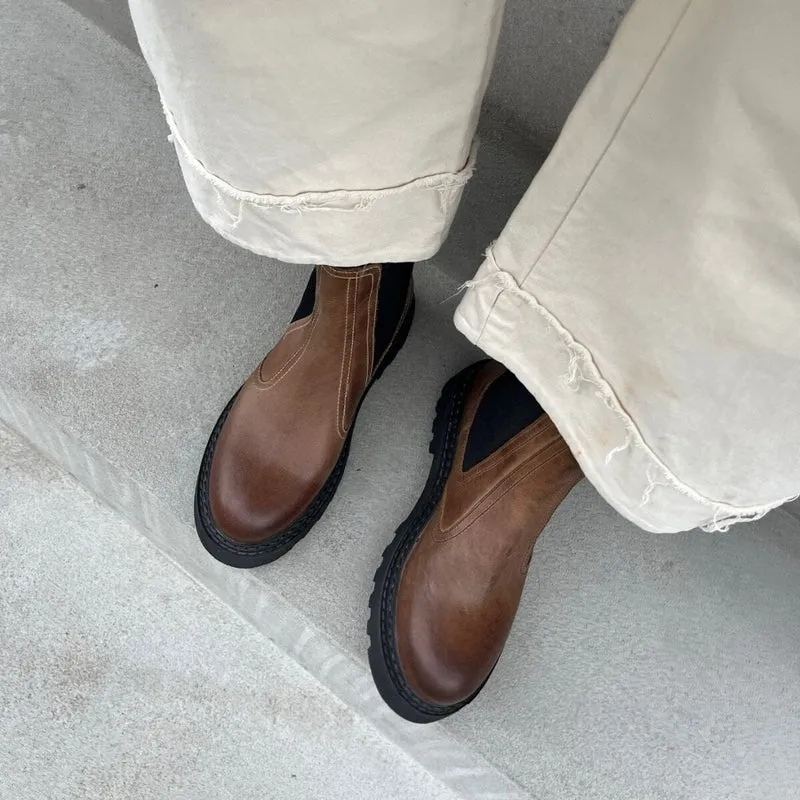 Copenhagen Shoes - Ankle Boot Cs9054 - 0500 - Brown/Black