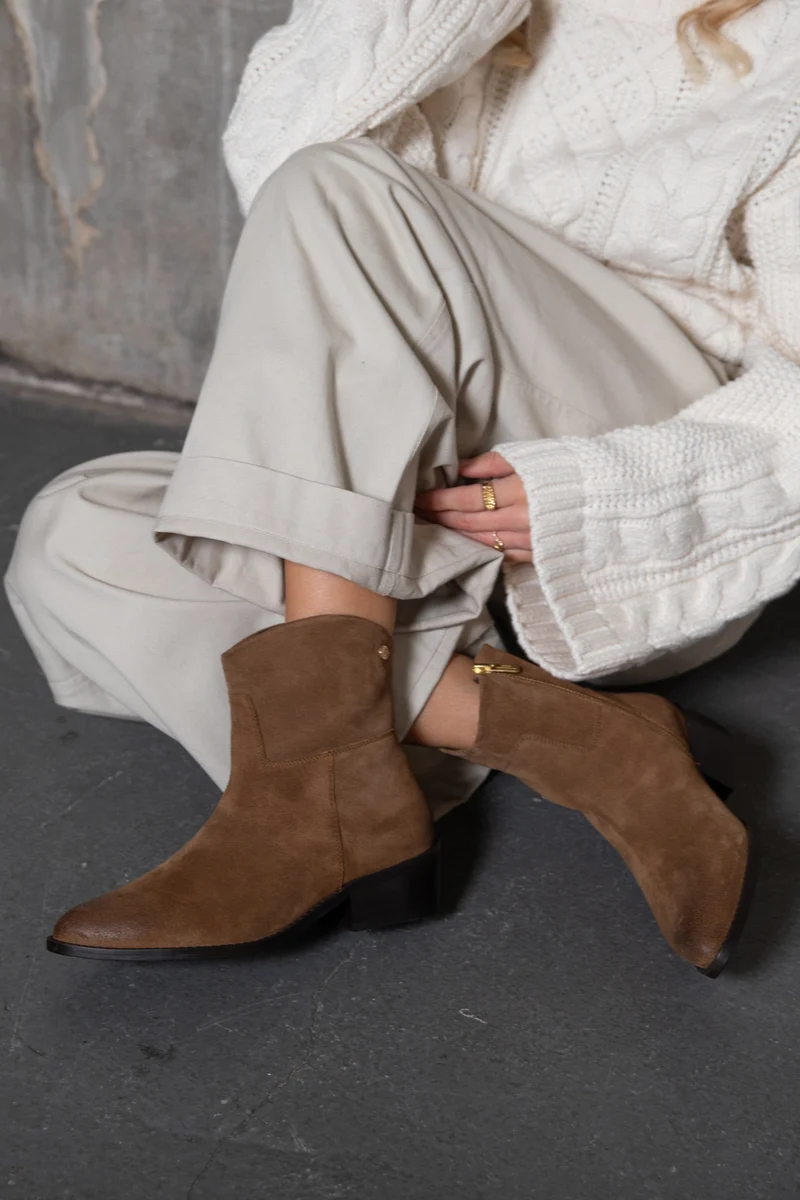 Copenhagen Shoes - The Note Boot Low S Cs9039 - 0241 - Cognac