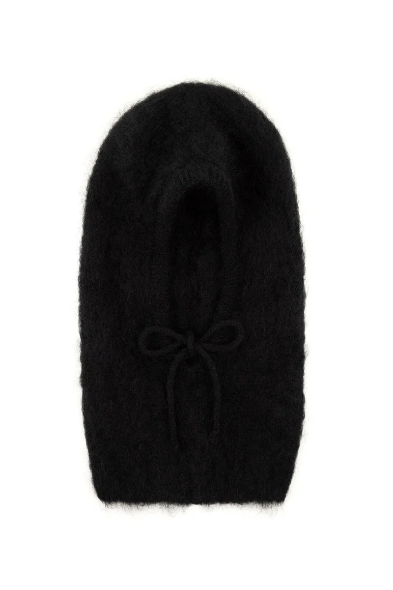 Noella - N-Merle Knit Balaclava 15250007 - 004 - Black