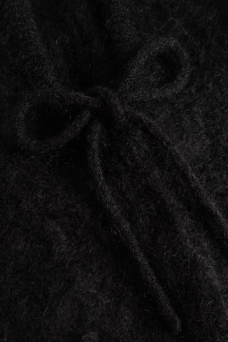Noella - N-Merle Knit Balaclava 15250007 - 004 - Black