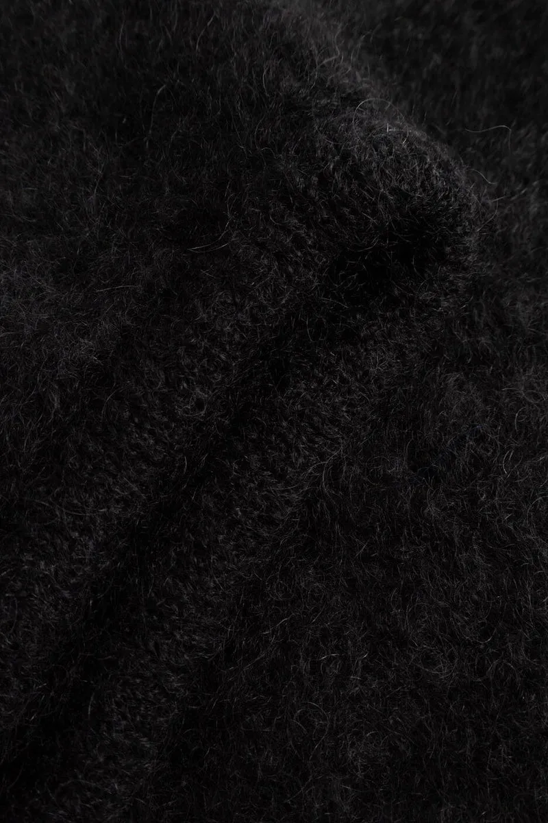 Noella - N-Merle Knit Balaclava 15250007 - 004 - Black