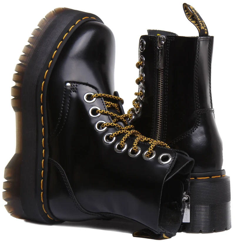 Dr Martens Jadon Max In Black For Women