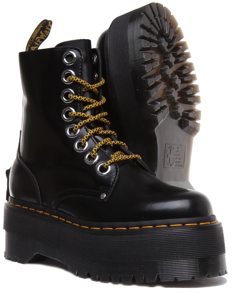 Dr Martens Jadon Max In Black For Women