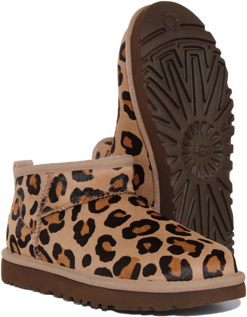 UGG Ultra Mini In Leopard For Women