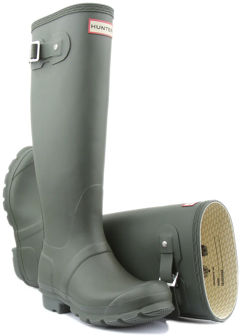 Hunter Original Tall In Olive
