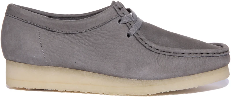 Clarks Originals Wallabee In Grey For Women